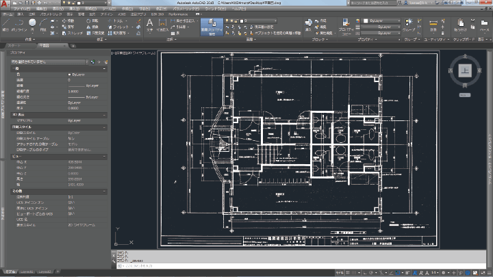AutoCAD画面イメージ