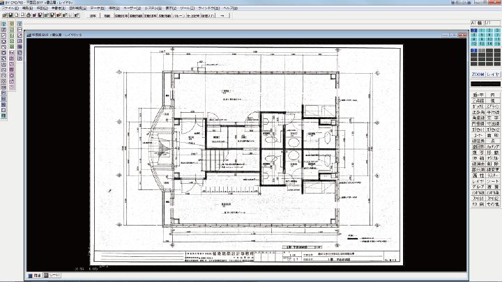 BV CAD画面イメージ