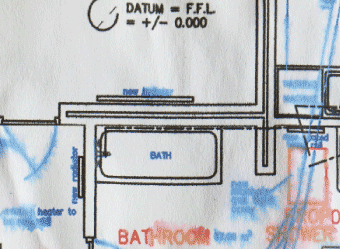 インクにじみ比較にじみ多