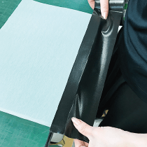 クロステープ仕上げ